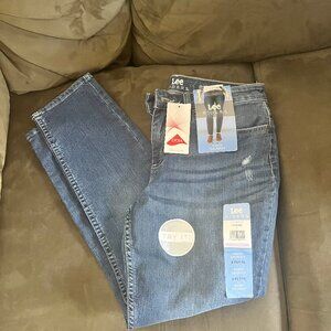 NWT Lee Riders Midrise Skinny Jeans Size 8 Petite